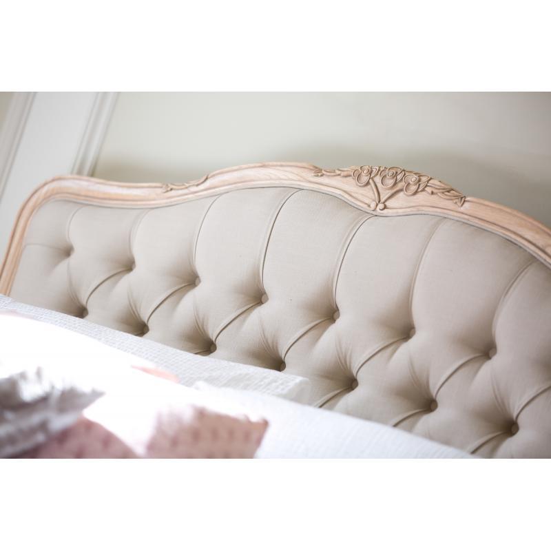 Cannes King Size Bed (Upholstered)